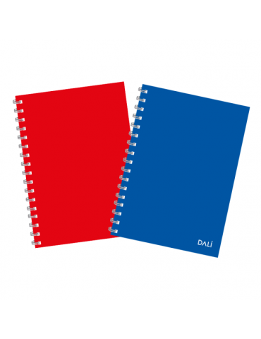 CUADERNO TAPA DURA  A5 DE COLORES